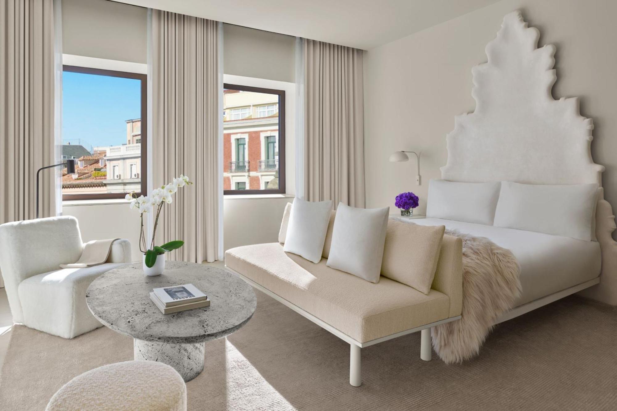 Loft-Ecksuite mit 1 Schlafzimmer und Stadtblick